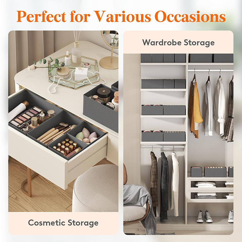 Schubladen-Organizer, Vliessto – Sock Organizer Tray Bewertung und Preis
