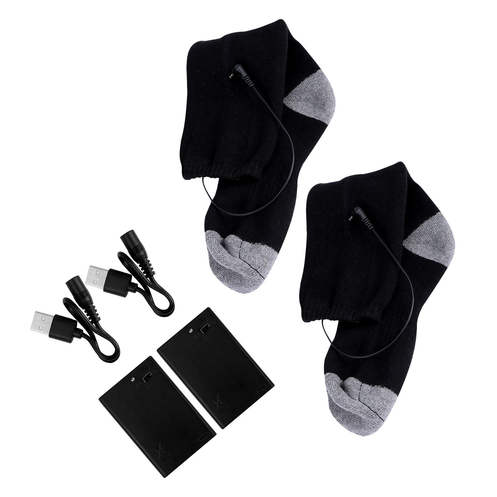 1 Set beheizte Socken, USB-ele – Thermal Sock Winter Bewertung und Preis
