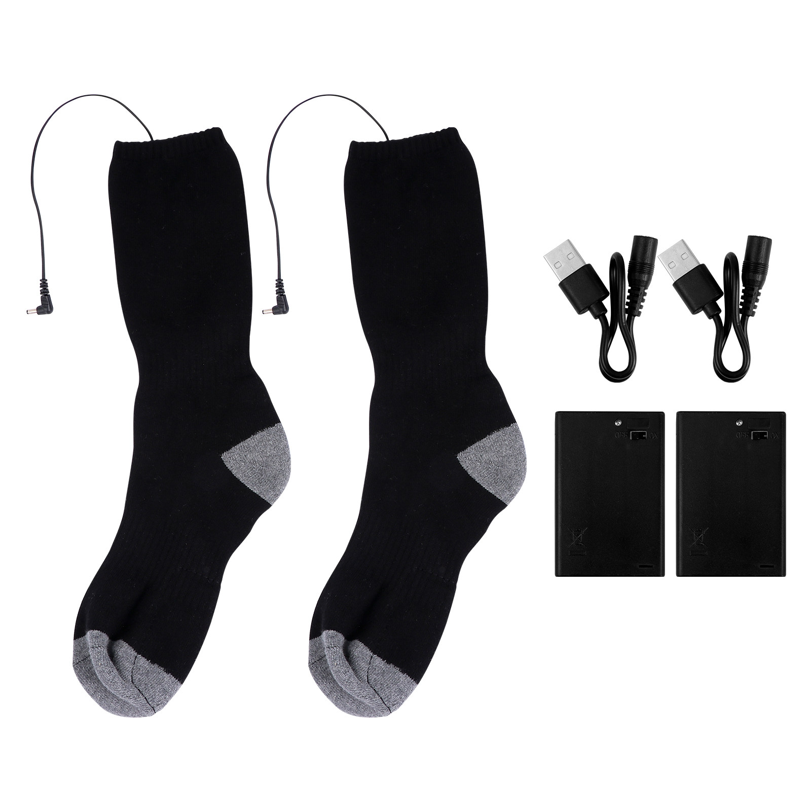 1 Set beheizte Socken, USB-ele – Thermal Sock Winter Bewertung und Preis